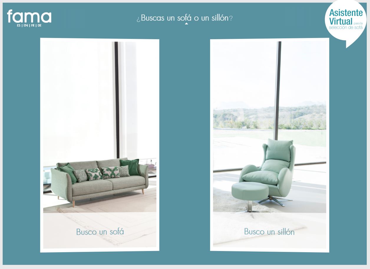 Asistente Virtual para la elección de sofá